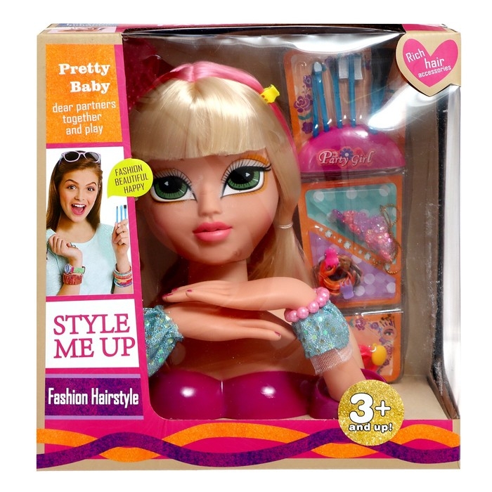 Кукла-манекен для создания причёсок &laquo;Кэсси&raquo;, с аксессуарами