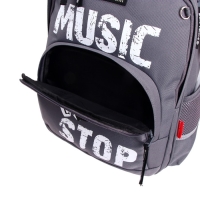 Рюкзак молодежный Bruno Visconti 40 x 30 x 17 см, Music, пенал в подарок