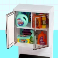 Набор мебели для кукол «Ванная комната»: санузел, постирочная, гардеробная Набор мебели для кукол «Ванная комната»: санузел, постирочная, гардеробная