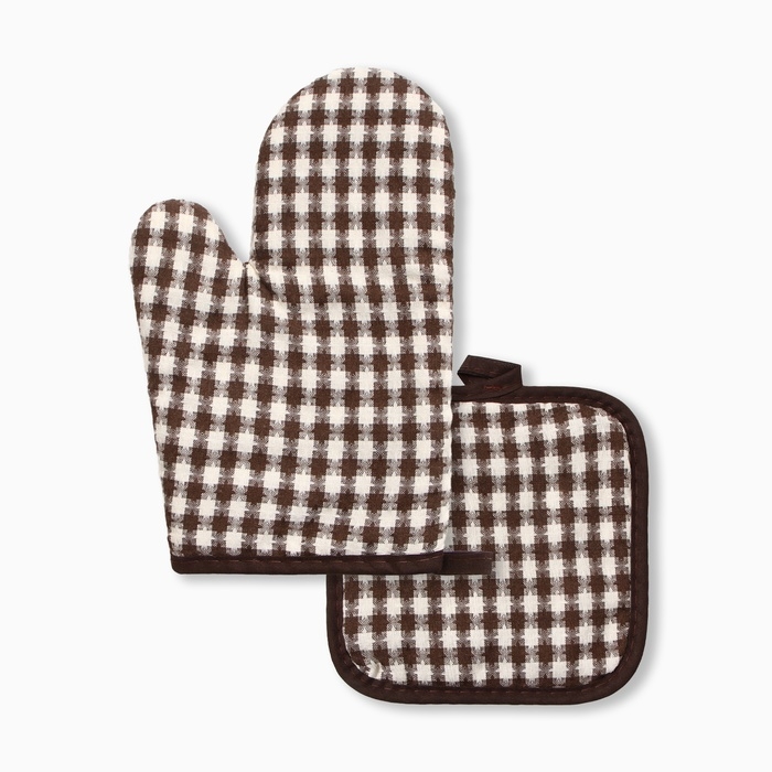 Кух.набор 2 пр. Этель Мозайка прих.17*17см, варежка-прихв. 26*16см,100%п/э Кух.набор 2 пр. Этель Мозайка прих.17*17см, варежка-прихв. 26*16см,100%п/э