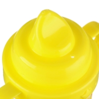 Поильник детский с твёрдым носиком «Сладкая жизнь», 140 мл., с ручками, цвет желтый Поильник детский с твёрдым носиком «Сладкая жизнь», 140 мл., с ручками, цвет желтый