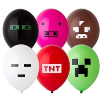 Шар латексный 14" &laquo;Пиксели&raquo;, пастель, набор 50 шт., МИКС