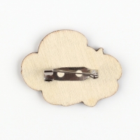 Новогодний значок в коробочке &laquo;Новый год: Новогодний котик&raquo; 3,5 х 4,5 см