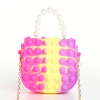 Сумка детская для девочки на магните, pop it, цвет разноцветный