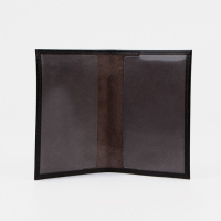 Обложка для паспорта, цвет тёмно-коричневый