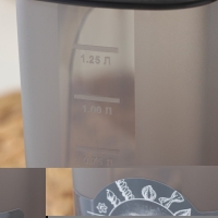 Ёмкость для сыпучих продуктов «Бест», 1,5 л, 9,5×19×14 см, прозрачный, крышка серая Ёмкость для сыпучих продуктов «Бест», 1,5 л, 9,5×19×14 см, прозрачный, крышка серая