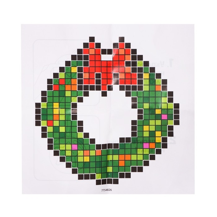 Конструктор в шаре &laquo;Новогодний венок&raquo;, 343 детали