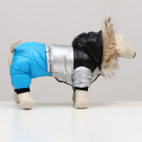 Комбинезон "Пушок", размер 18 (ДС 40 см, ОГ 50 см, ОШ 38 см), голубой Комбинезон "Пушок", размер 18 (ДС 40 см, ОГ 50 см, ОШ 38 см), голубой