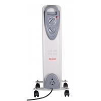 Масляный обогреватель "Ресанта" ОМ-9Н, 2000 Вт, 9 секций, 20 м&sup2;, белый