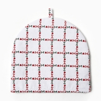 Грелка на чайник Этель "Flower Cage" 28х28см, 100% хл., рогожка 186 г/м2