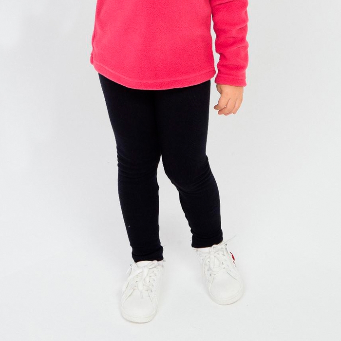 Термобелье для девочки (леггинсы), цвет чёрный, рост 146 см Термобелье для девочки (леггинсы), цвет чёрный, рост 146 см