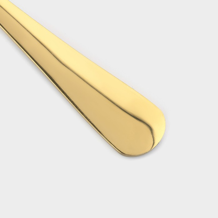 Набор вилок столовых из нержавеющей стали Доляна &laquo;Голд&raquo;, h=20,5 см, 6 шт, цвет золотой