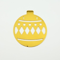 Гирлянда на ленте &laquo;Новогодняя&raquo;, на Новый год, золото