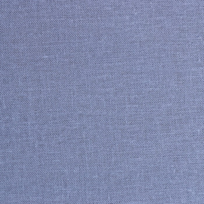 Простыня на резинке Этель 180*200*25, цв.голубой, 100% хлопок, поплин 125г/м2