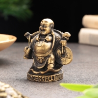 Сувенир &laquo;Хотей на успех", гипсобетон, 6х5х5 см, набор 3 шт