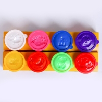 Тесто для лепки в банках, 8 цв, 70 гр