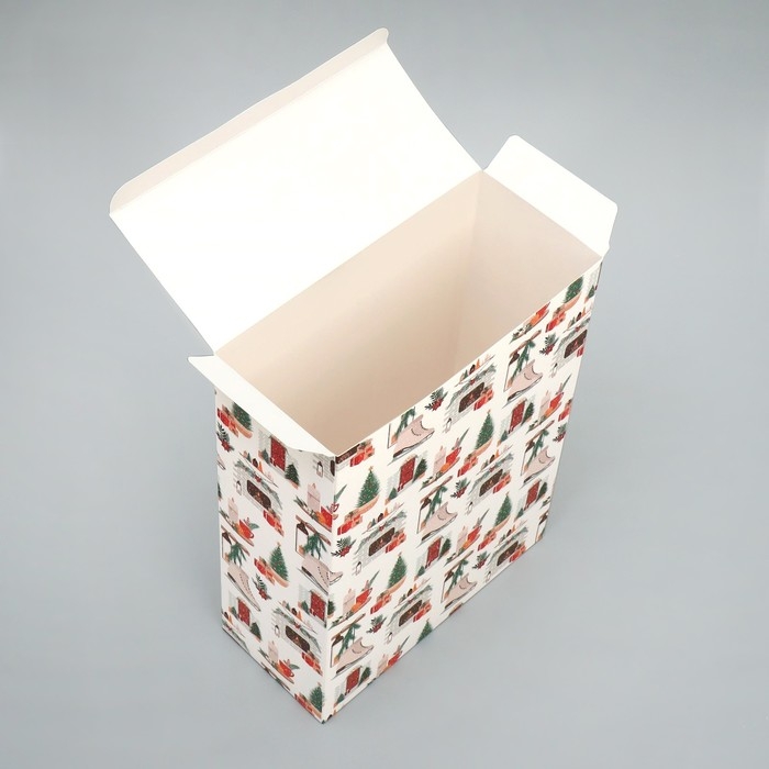 Коробка подарочная новогодняя складная &laquo;Хюгге&raquo;, 22 х 30 х 10 см, Новый год