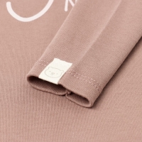 Боди с дл. рукавом Крошка Я Fun, рост 80-86 см, бежевый Боди с дл. рукавом Крошка Я Fun, рост 80-86 см, бежевый