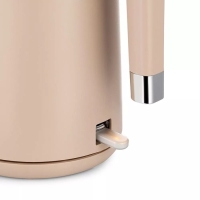 Чайник электрический Kitfort КТ-6662-1, пластик, колба металл, 1.5 л, 2200 Вт, бежевый Чайник электрический Kitfort КТ-6662-1, пластик, колба металл, 1.5 л, 2200 Вт, бежевый