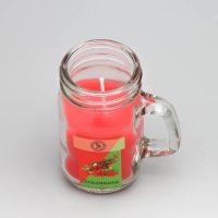 Свеча ароматическая в банке "Земляника", 7,2 х 8,5 см, 190 г