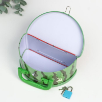 Копилка металл "Фруктики дольки" МИКС 16х9,2х7,3 см Копилка металл "Фруктики дольки" МИКС 16х9,2х7,3 см