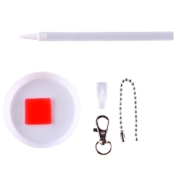 Алмазная мозаика на брелоке с частичным заполнением для детей &laquo;Единорог&raquo;