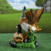 Садовая фигура "Утка с селезнем" 35см