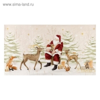 Новогоднее полотенце "Этель" Christmas forest 40х73 см, 100% хл, саржа 190 гр/м2