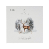 Салатник новогодний Wilson&Young &laquo;Зимний лес&raquo;, 650 мл, 20,2&times;3,6 см