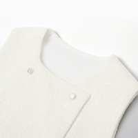 Жилетка для девочки, MINAKU :Party Dress, цвет белый, рост 158 см