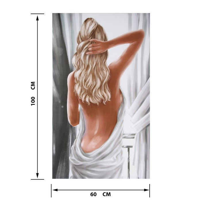 Картина &laquo;Девушка&raquo; 60х100 см