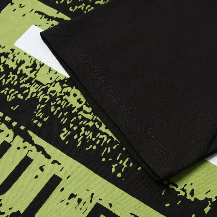 Футболка мужская "BREAK THE RULES" цвет черный, размер 48