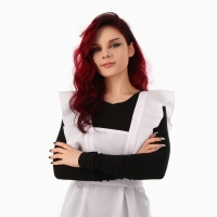 Карнавальный фартук «Прекрасная выпускница», р. 40–46 Карнавальный фартук «Прекрасная выпускница», р. 40–46