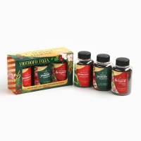 Новый год! Чай подарочный, набор &laquo;Уютного года&raquo;, вкусы: мята, яблочный штрудель, чабрец, 150 г. (3 шт. x 50 г.)