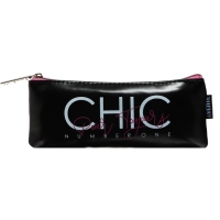 Пенал мягкий, 1 отделение, 90 х 210 х 10 мм, плоский, deVENTE, Chic, искусственная кожа