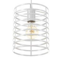 Светильник BayerLux "Цилиндр" 1х40Вт E27 белый 16х16х110 см. Светильник BayerLux "Цилиндр" 1х40Вт E27 белый 16х16х110 см.