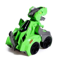Робот &laquo;Раптор&raquo;, инерционный, трансформируется, цвет зелёный