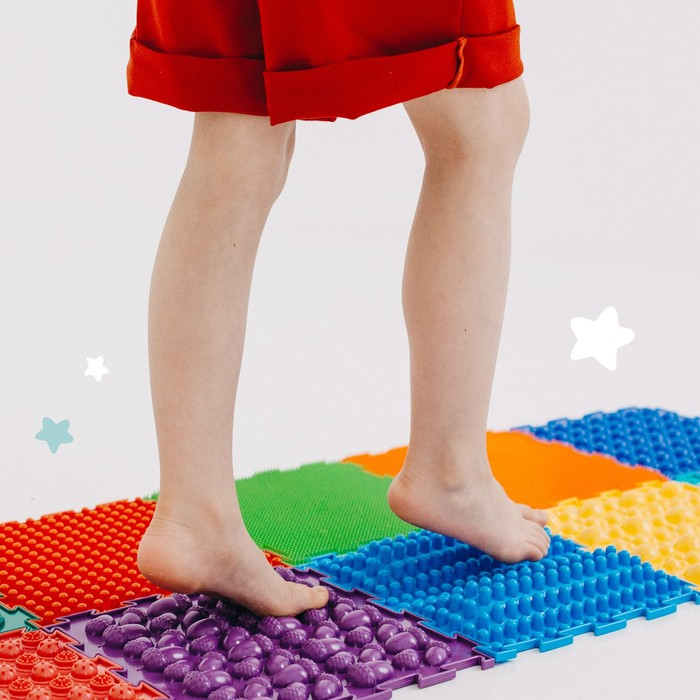 Модульный массажный коврик ОРТОДОН, набор №8 &laquo;Лесная тропинка&raquo;