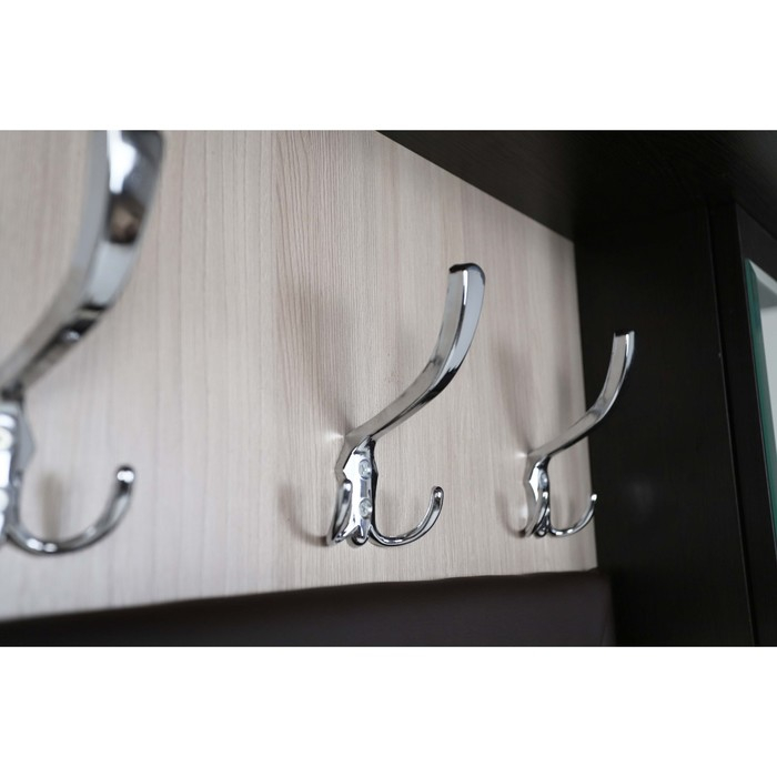 Прихожая Ольга 1, Ясень шимо светлый/Венге