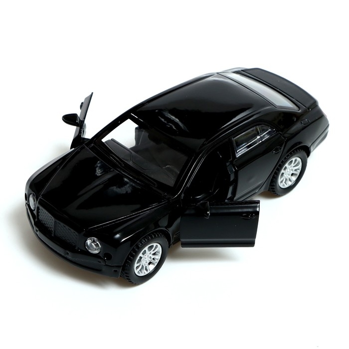 Машина металлическая Limo, 1:32, инерция, свет и звук, цвет чёрный Машина металлическая Limo, 1:32, инерция, свет и звук, цвет чёрный