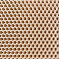 Коврик eva универсальный Grand Caratt, Соты 130 х 80 см, бежевый