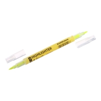 Маркер текстовыделитель 0,5-3.5 мм ErichKrause Visioline V-16 Brush Neon, двухсторонний, желтый неон, чернила на водной основе Маркер текстовыделитель 0,5-3.5 мм ErichKrause Visioline V-16 Brush Neon, двухсторонний, желтый неон, чернила на водной основе
