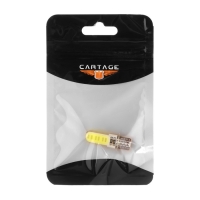 Автолампа светодиодная Cartage, T10, 12 В, 2 COB, свет белый Автолампа светодиодная Cartage, T10, 12 В, 2 COB, свет белый