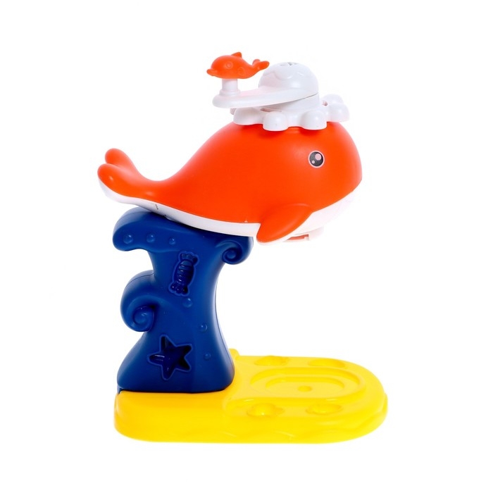 Набор для игры с пластилином &laquo;Веселый китенок&raquo;, 4 баночки с пластилином