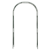 Арка садовая, разборная, 240 &times; 125 &times; 36,5 см, металл, зелёная, &laquo;Волна&raquo;