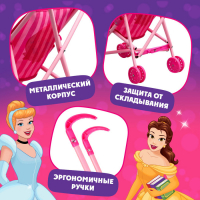 Коляска для кукол трость «Золушка и Рапунцель», Принцессы Коляска для кукол трость «Золушка и Рапунцель», Принцессы