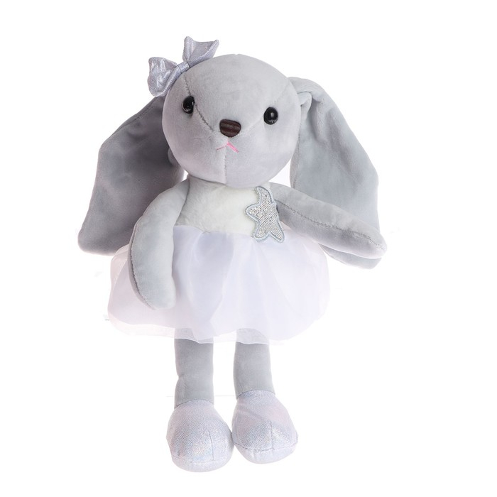 Мягкая игрушка &laquo;Зайка со звездой&raquo;, цвета МИКС