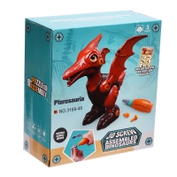 Конструктор винтовой «Птеродактиль», с отвёрткой, 25 элементов Конструктор винтовой «Птеродактиль», с отвёрткой, 25 элементов