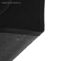 Коврики автомобильные TORSO, ворс, 62&times;42 см, 43&times;30 см, черный, набор 4 шт
