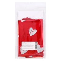 Воздушный шар фольгированный 18" &laquo;Сердечки&raquo;, сердце, с подложкой